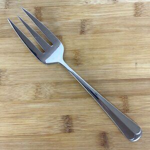 Towle Supreme Ashley 18-8 Stainless Steel Cold Meat Serving Fork
